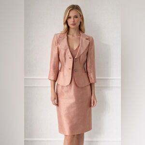 Kay Unger Dress and Jacket 2 piece suit set